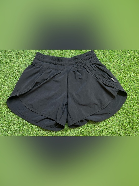 lululemon athletica Pants - lululemon athletica Black Women's Athletic Shorts with Zip Pocket